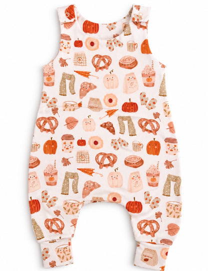 Pumpkin & Pretzels Romper