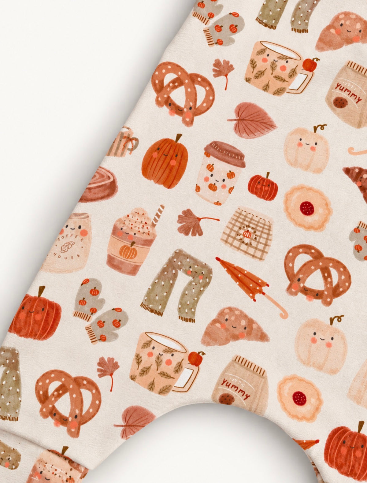 Pumpkin & Pretzels Romper