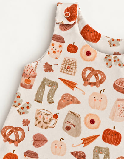 Pumpkin & Pretzels Romper